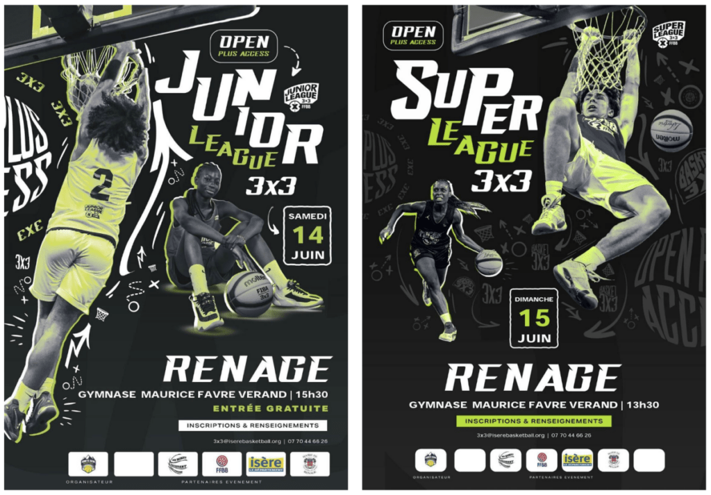Open Plus Access 3x3 : les inscriptions sont ouvertes pour les 14-15 juin à Renage